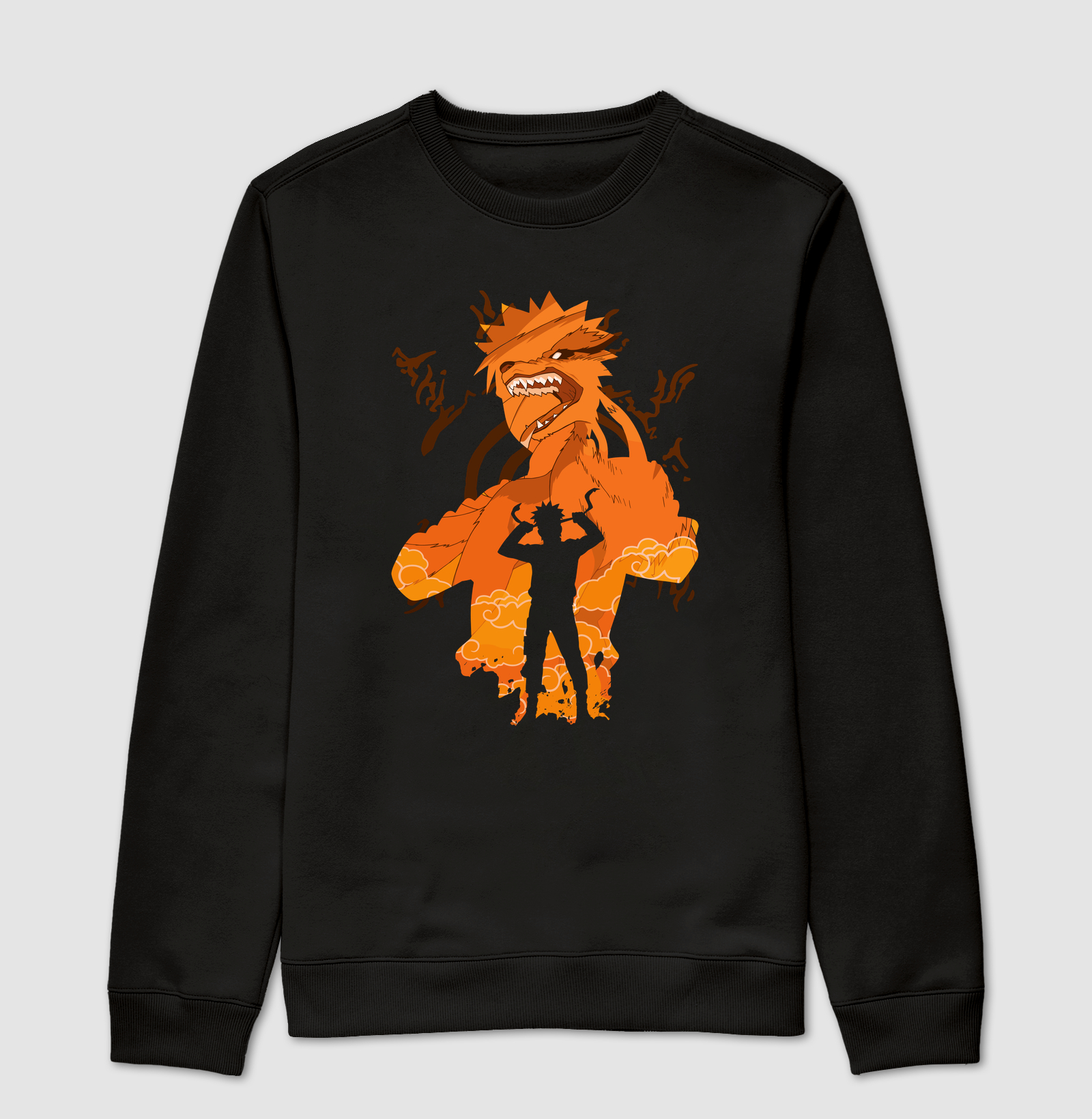 Naruto & Kurama - Suéter Moletom