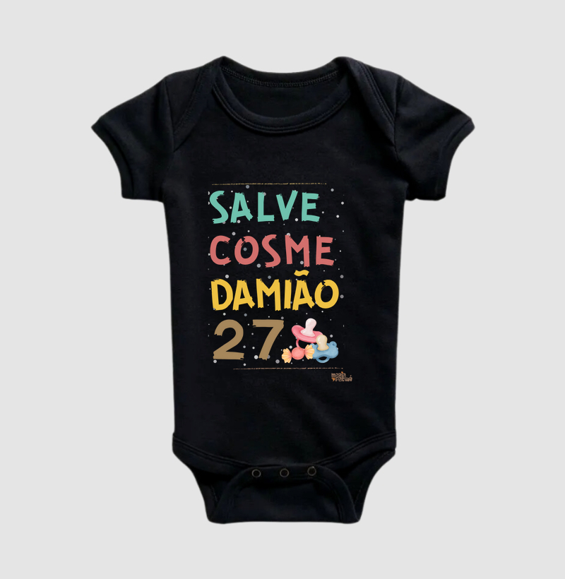 Body Infantil Cosme Damião 27