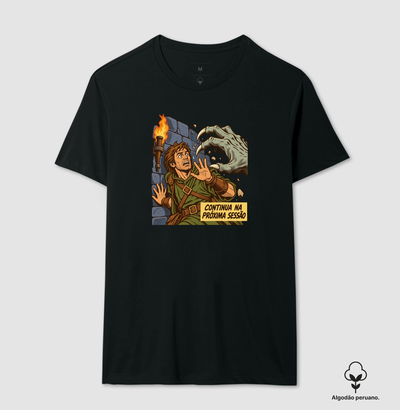 CONTINUA NA PRÓXIMA SESSÃO - Camiseta Algodão Peruano