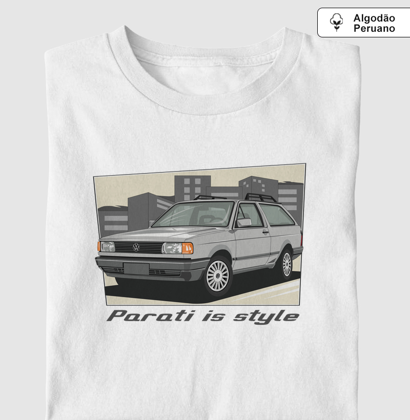 Parati is style - Camiseta Algodão Peruano