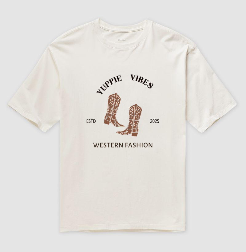 Camiseta Oversized - Fashion Western