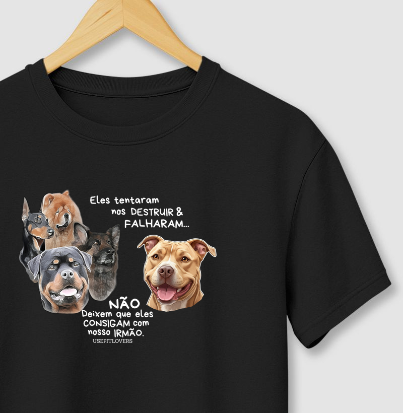 ELES TENTARAM NOS DESTRUIR E FALHARAM...NÃO DEIXE QUE ELES CONSIGAM COM NOSSO IRMÃO.