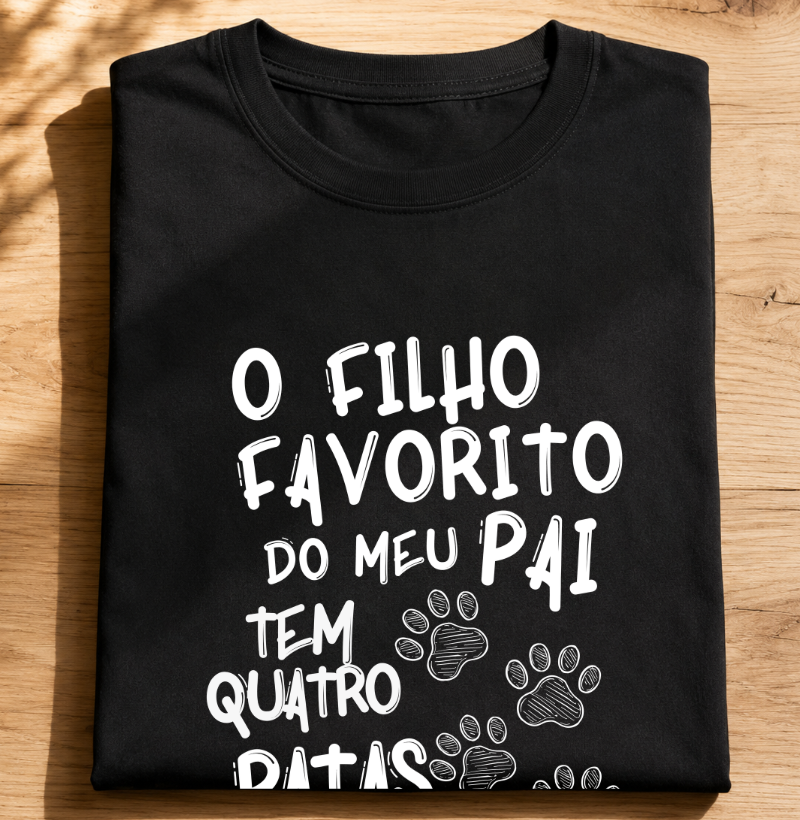 O filho favorito do meu pai tem 4 patas