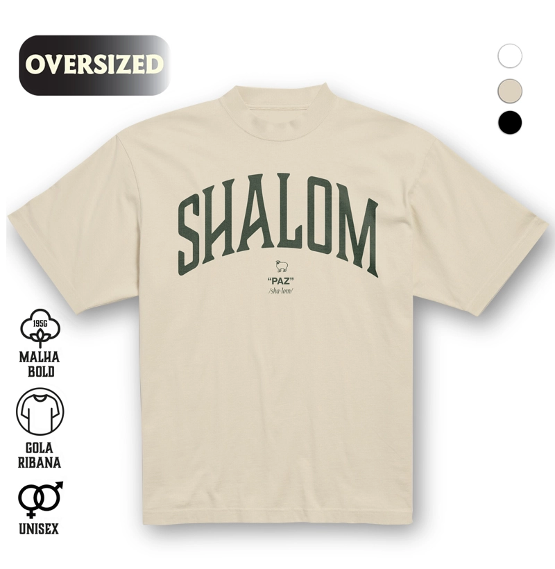 Shalom- Oversized
