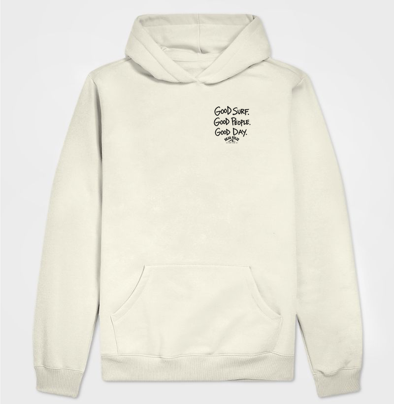 Good Surf. Good People. Good Day.  - Hoodie Moletom