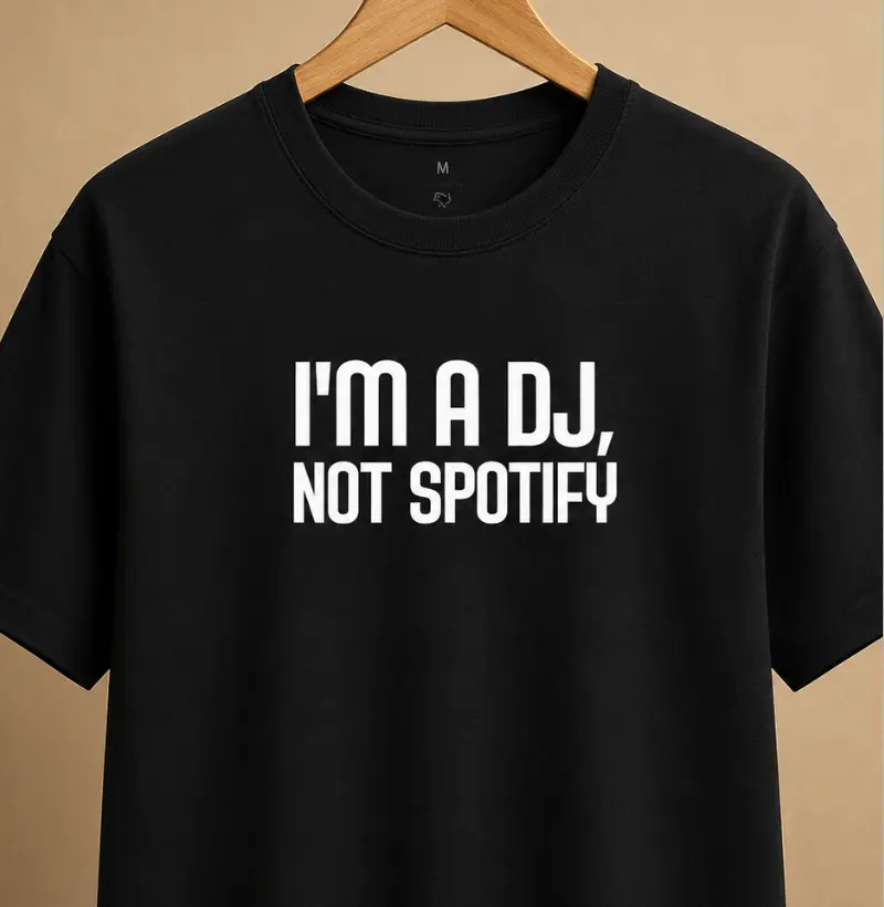 Eu sou DJ, não Spotify
