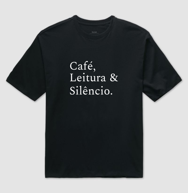 Café, leitura e silêncio