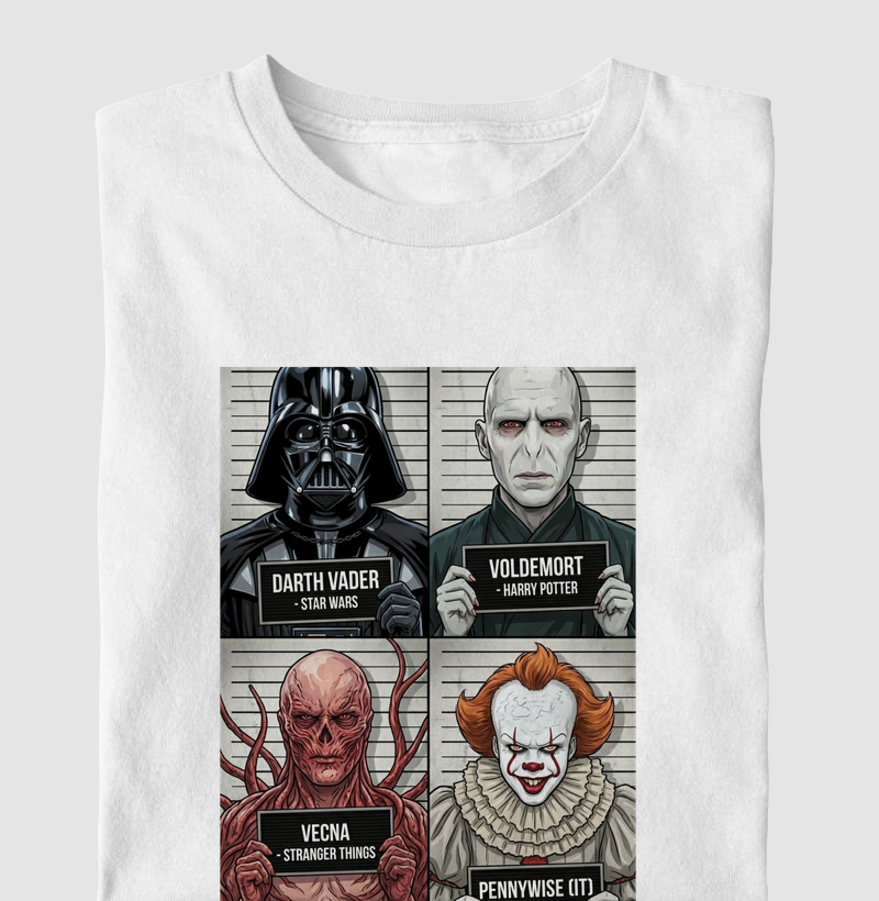 Os Vilões Pop: Mugshot do Lado Sombrio | Coleção Ô Bicha