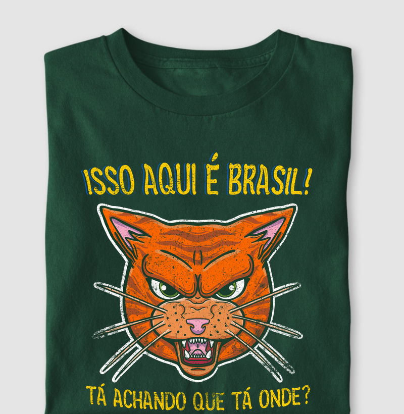 Tá pensando que tá onde?