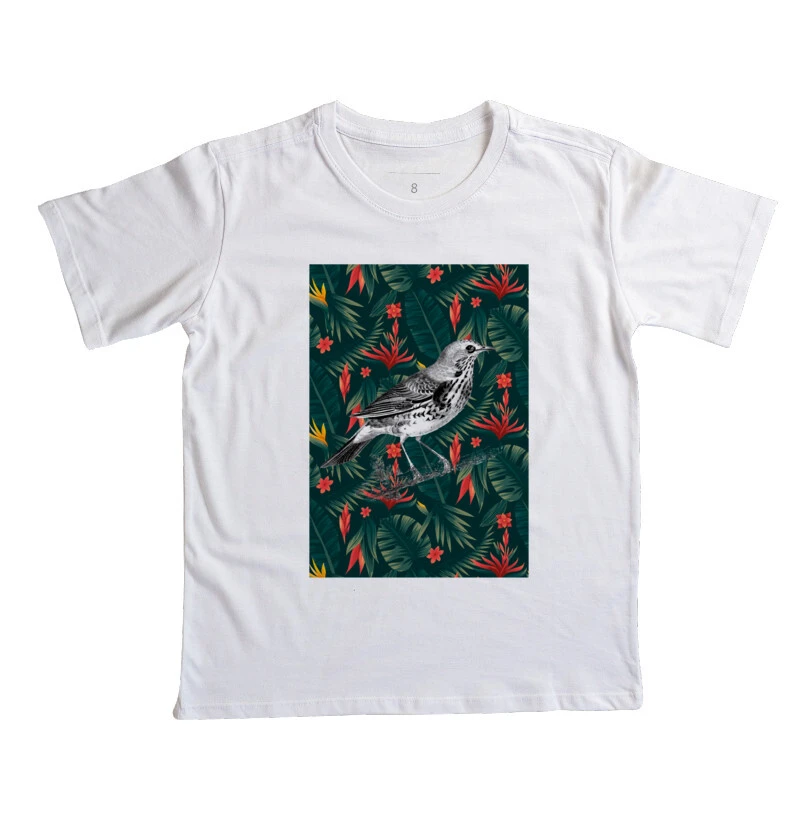 Camiseta infantil, Passarinheiro do Brasil 