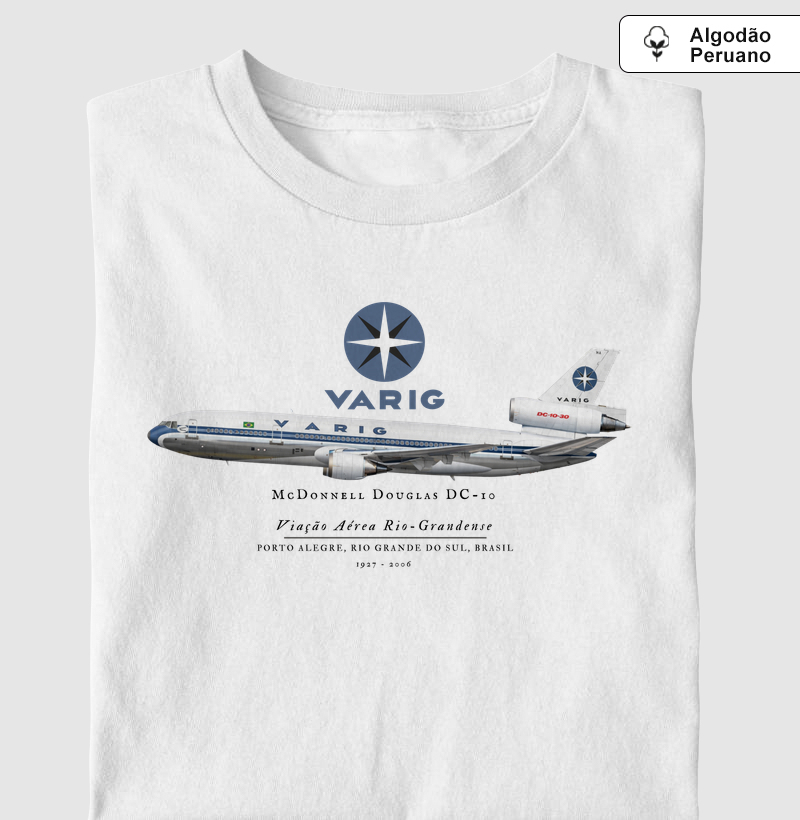 DC-10 Varig | Algodão Peruano