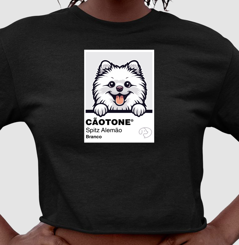 Cãotone Spitz Branco