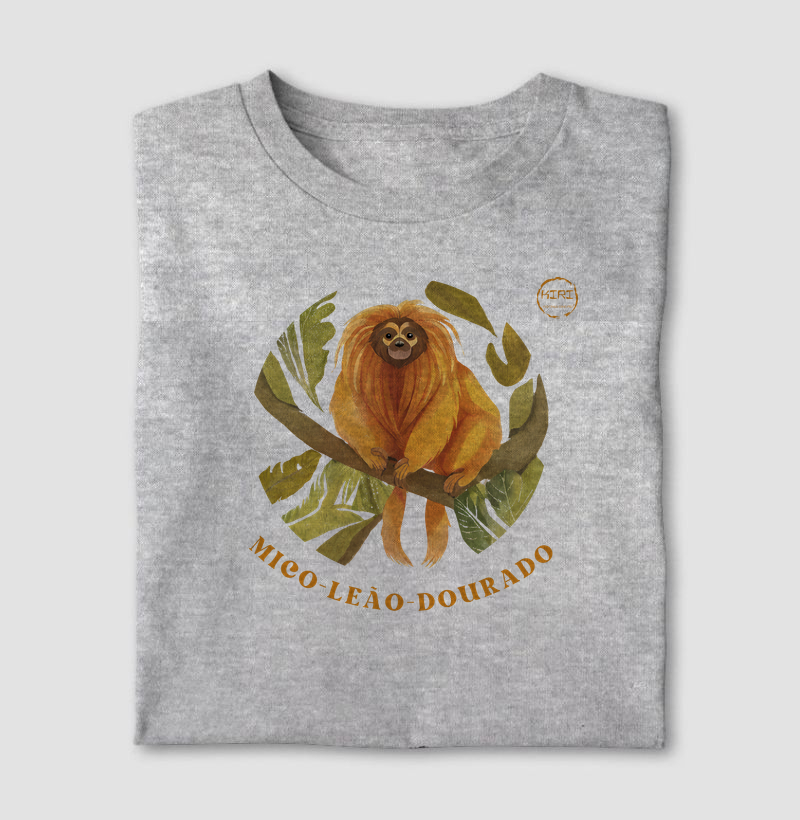 Camiseta KIRI - Mico-Leao-Dourado