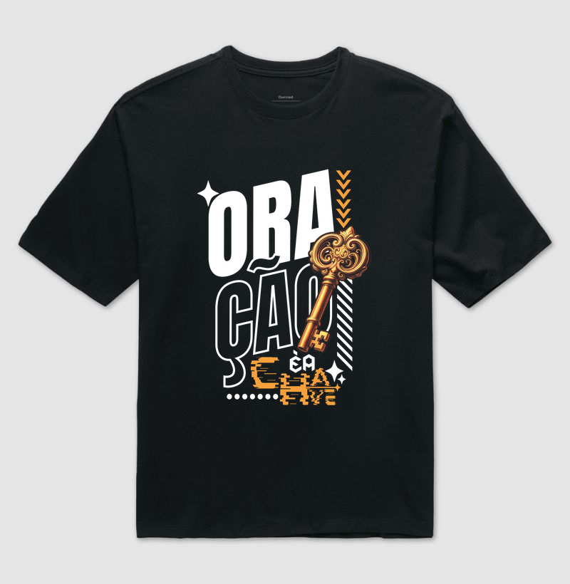 Oração é a chave (Oversized)