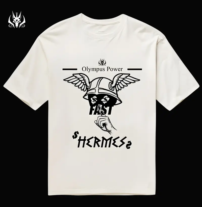 Camiseta Oversized - Hermes (Edição Olympus Power)