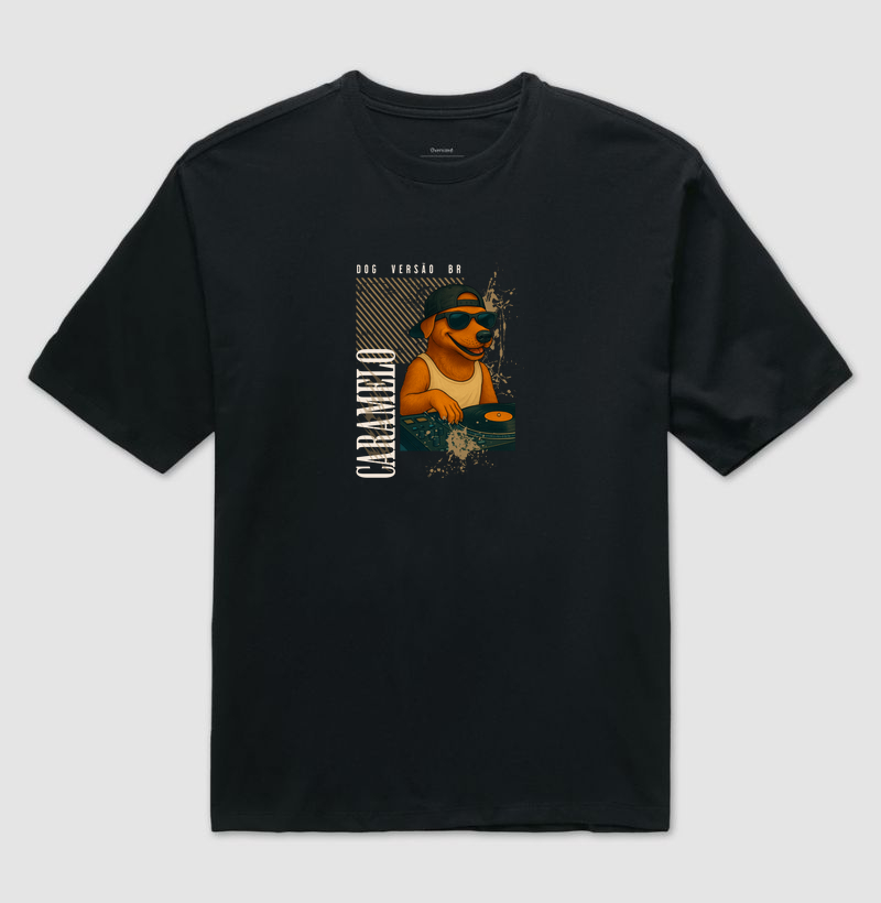 Camiseta Oversized Dog Versão BR