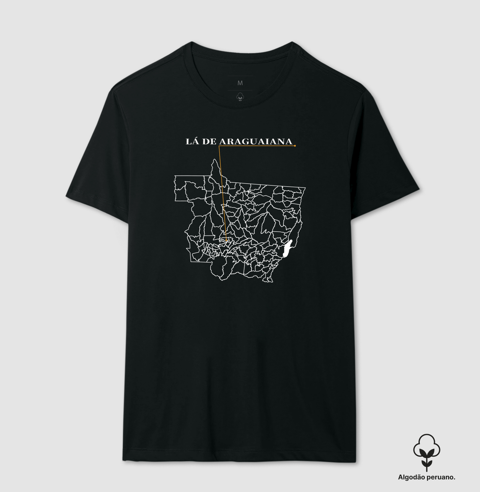 Araguaiana | Origem MT - Camiseta Algodão Peruano