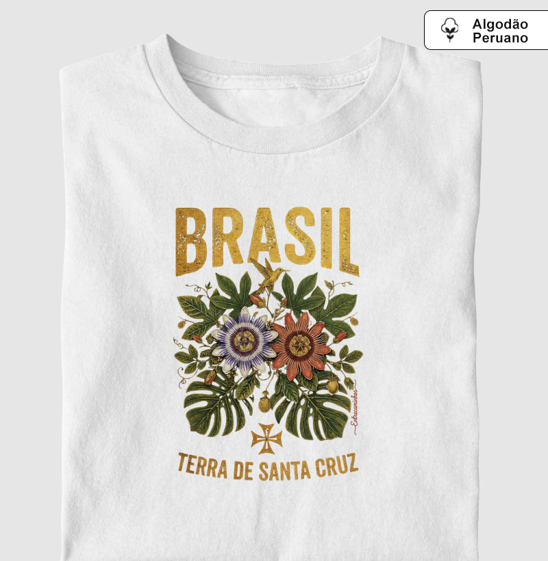 Flor de Maracujá & Beija-flor (Terra de Santa Cruz)