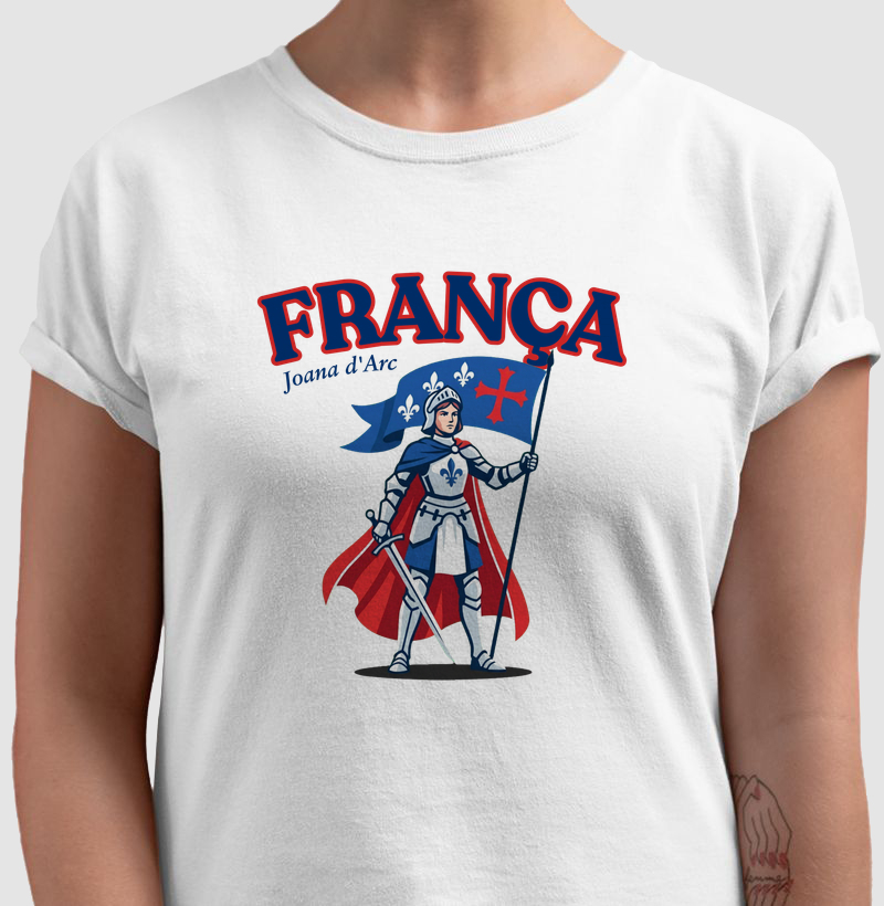 Camiseta França Joana d’Arc