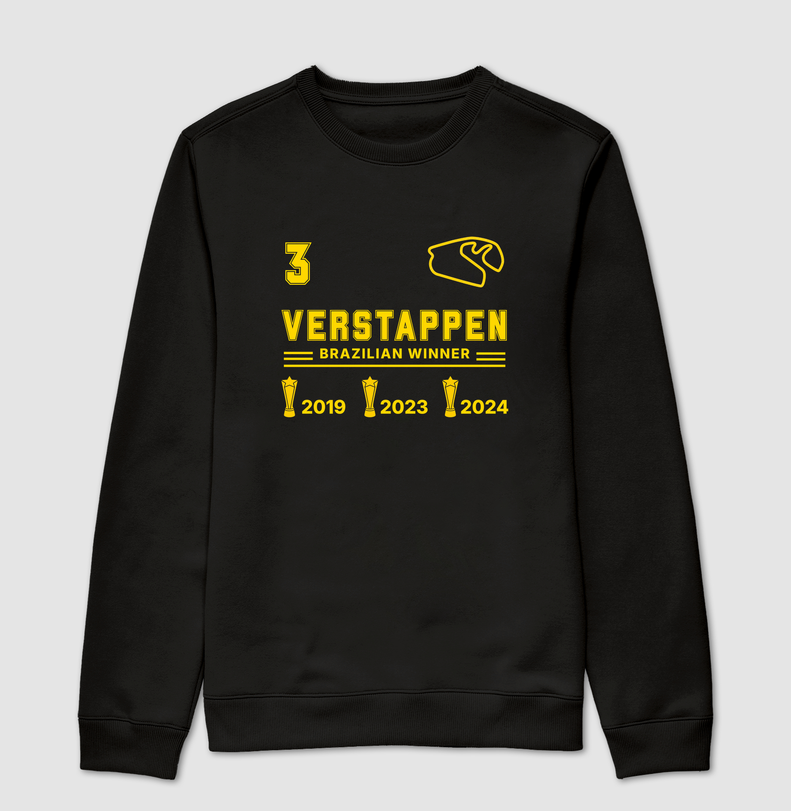 Max Verstappen Brazilian Winner - Suéter Moletom