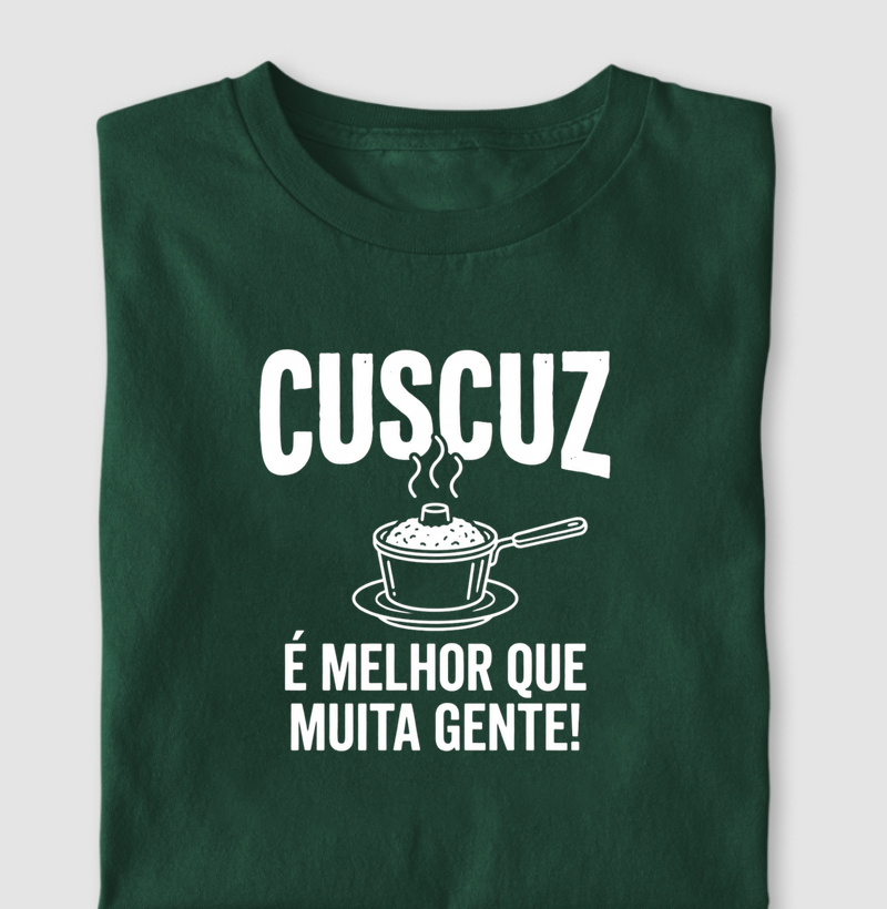 Cuscuz melhor que muita gente