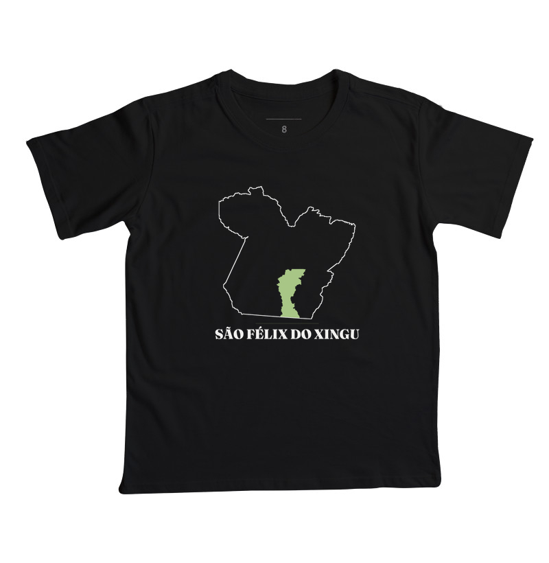 São Félix do Xingu | Traço PA - Camiseta Infantil