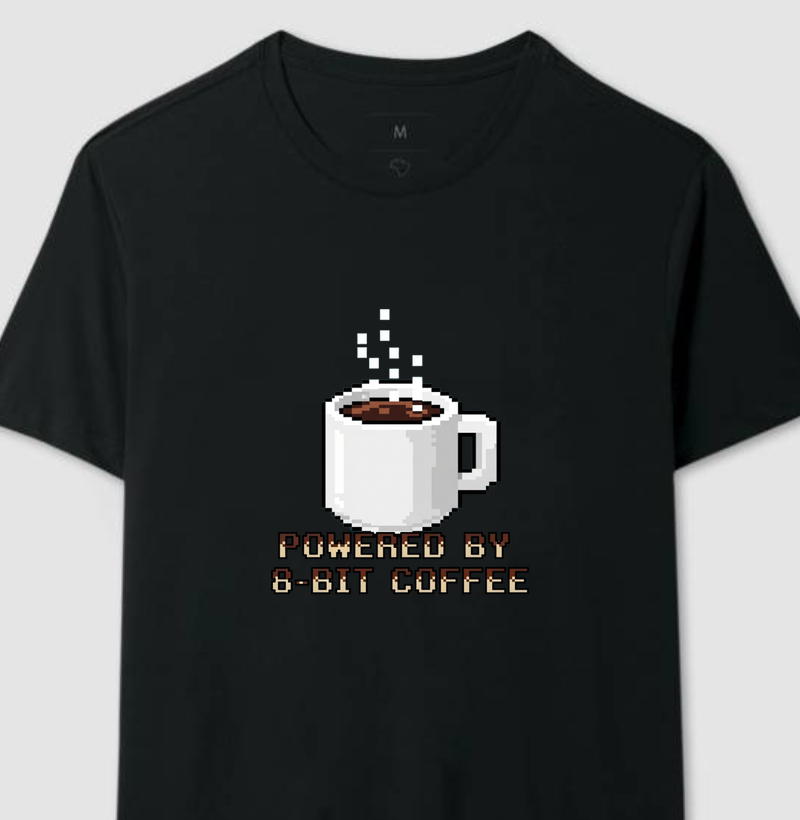 Powered by 8-bit coffee