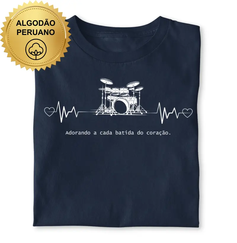 Bateria - Adorando a cada batida do coração