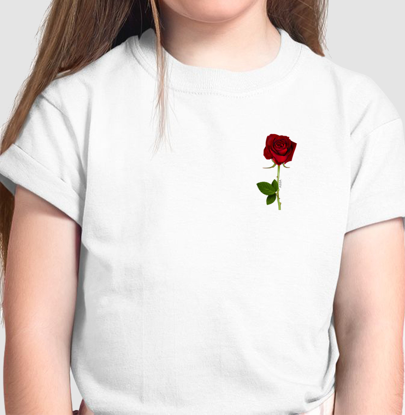 Rosa - a presença de Nossa Senhora