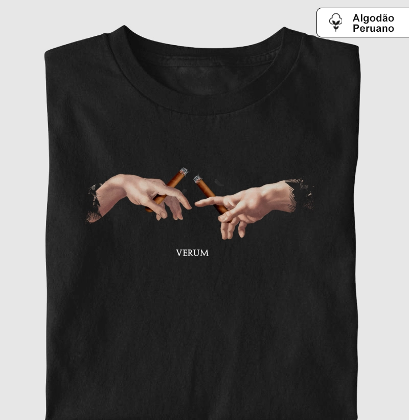 Camiseta Alg. Peruano Cigar Touch – Arte Clássica & Cultura do Charuto | Verum