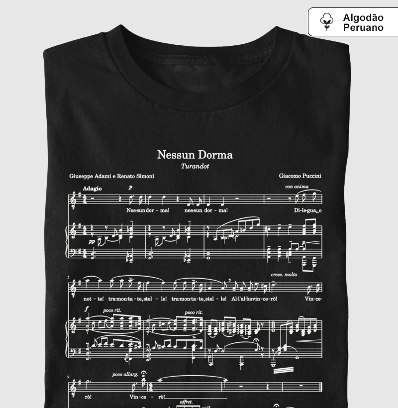 Nessun Dorma - Turandot - Árias em Algodão
