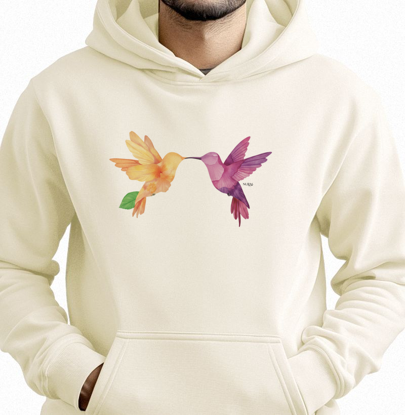 Beija Flores Aquarela