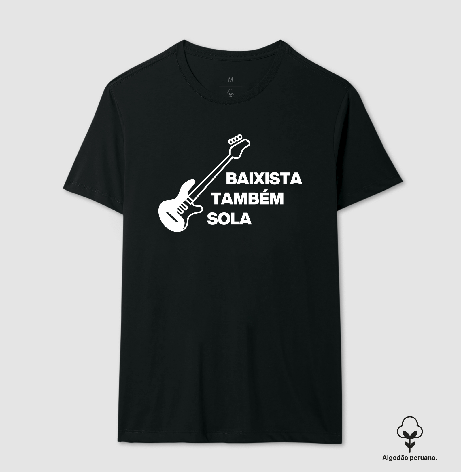 Baixista também sola