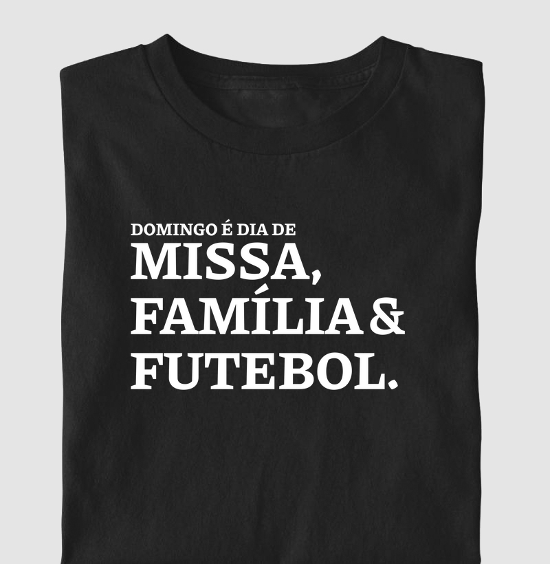 Missa, Família e Futebol Escrita