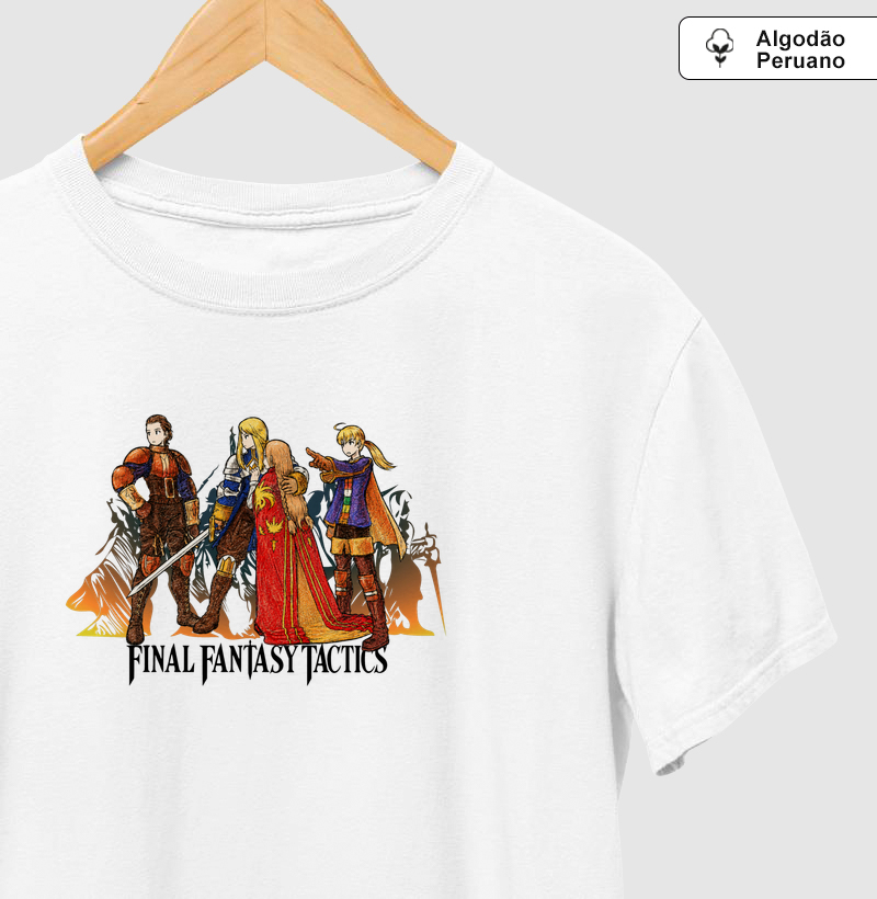Final Fantasy Tactics - Ramza, Delita, Agrias e Princesa Ovelia