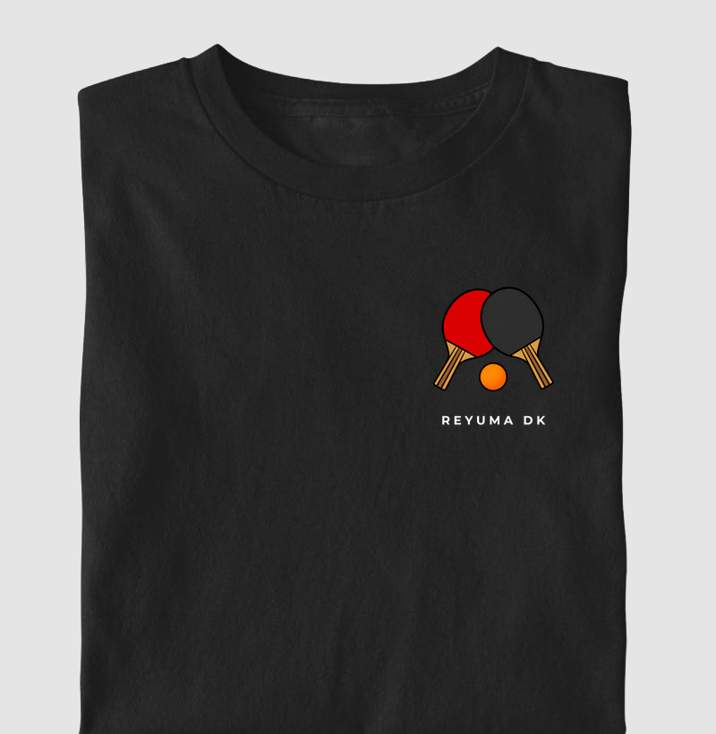 Camiseta Masculina, Feminina, Babylook e Unissex Tênis de Mesa “Raquetes Clássicas” 