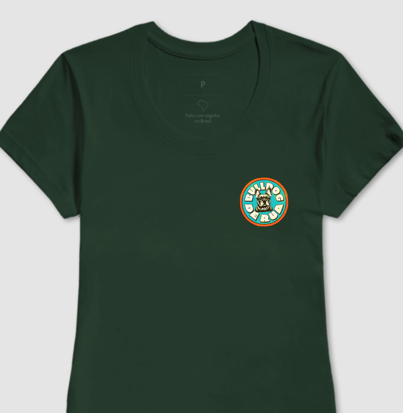 Camiseta Bulldog Old School Feminina