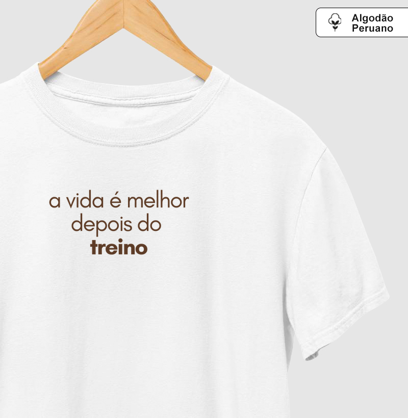 A vida é melhor depois do treino