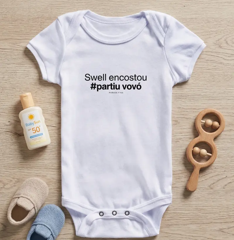 Swell encostou — #partiu vovó