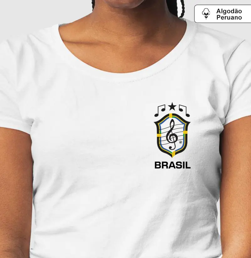 Escudo Brasil Música Peito