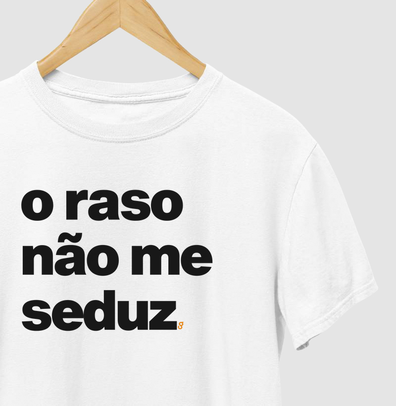 O raso não me seduz