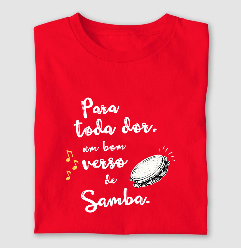 Para toda dor um bom verso de Samba