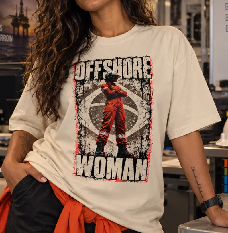 Offshore Woman Brasil - Camiseta Oversized