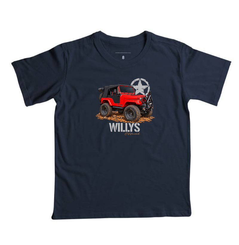 Jeep Willys Red - Offroad (Infantil)
