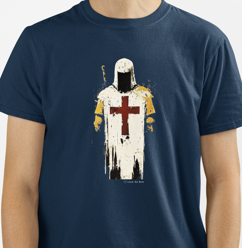Camiseta maçonaria - Templário