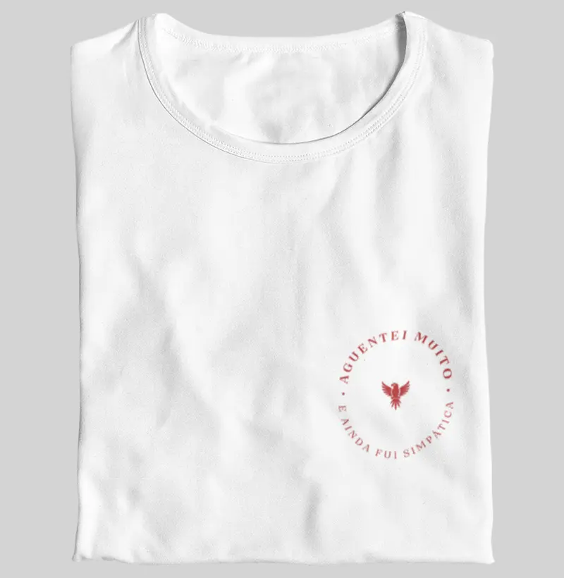 Aguentei muito e ainda fui simpática!