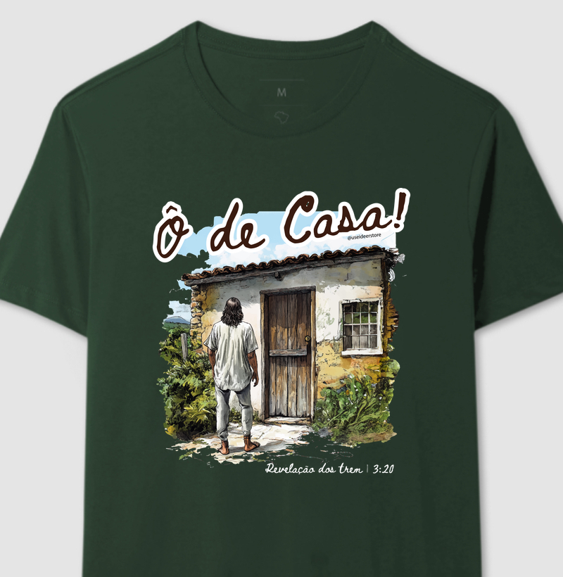 Camiseta "Ô de casa"