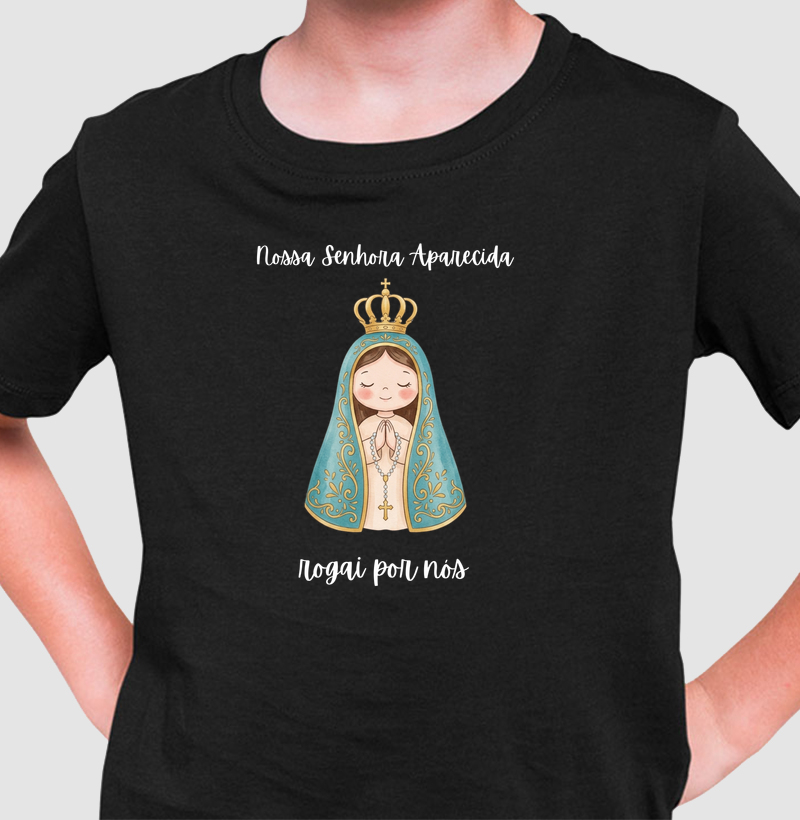 Camiseta Infantil Nossa Senhora Aparecida
