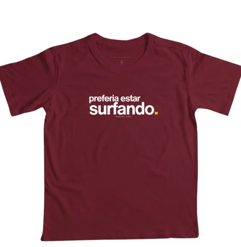 preferia estar surfando.