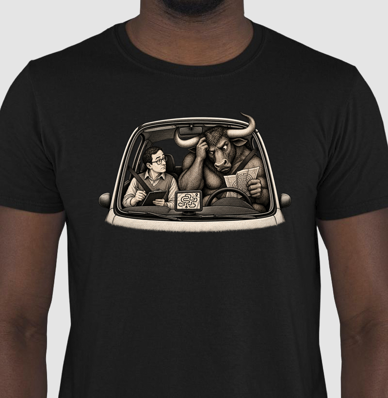 Minotauro na Aula de Direção